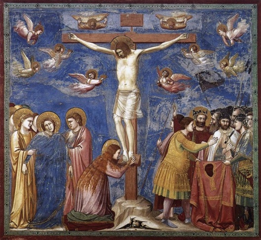 Giotto (sec. XIV). Crocifissione. Cappella degli Scrovegni, Padova. 